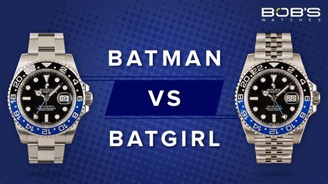 catwoman rolex|Rolex batman vs batgirl watch.